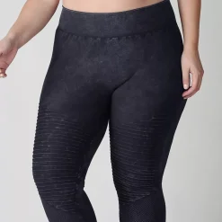JEANS Leggingsit | Plus!>Nikibiki Vintage Moto leggingsit antiikkimusta