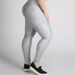 JEANS Leggingsit | Plus!></noscript>Nikibiki Vintage Moto leggingsit v.harmaa
