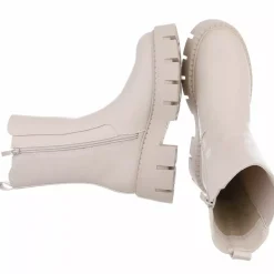 JEANS Kengät>Nilkkurit joustovarrella beige