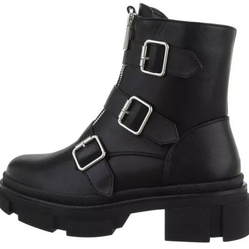 JEANS Kengät>Nilkkurit musta