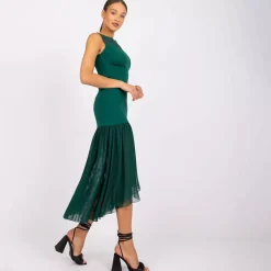 JEANS Midimekot>Nuance Sofia mekko vihreä
