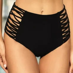 JEANS Uima-asut>Nyörilliset bikinihousut musta