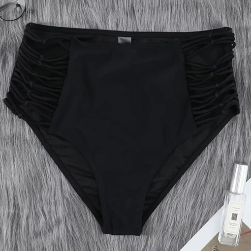 JEANS Uima-asut>Nyörilliset bikinihousut musta