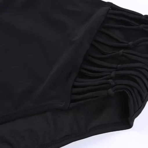 JEANS Uima-asut>Nyörilliset bikinihousut musta