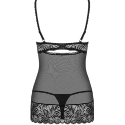 Obsessive Alusvaatteet></noscript>Contica babydoll ja stringit musta