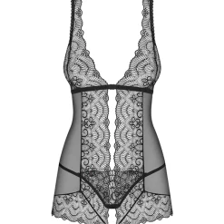 Obsessive Alusvaatteet></noscript>Firella babydoll ja stringit musta