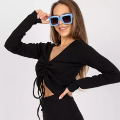 JEANS Pitkähihaiset Paidat></noscript>Och Bella Diana ribbipaita musta