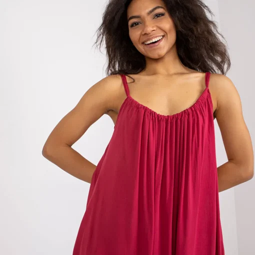 JEANS Minimekot>Och Bella Polinne mekko burgundi