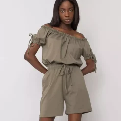 JEANS Jumpsuit-haalarit>Och Bella Sandrine jumpsuit khaki