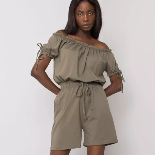 JEANS Jumpsuit-haalarit>Och Bella Sandrine jumpsuit khaki