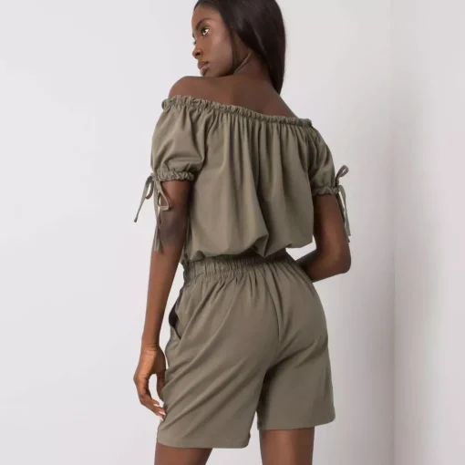 JEANS Jumpsuit-haalarit>Och Bella Sandrine jumpsuit khaki