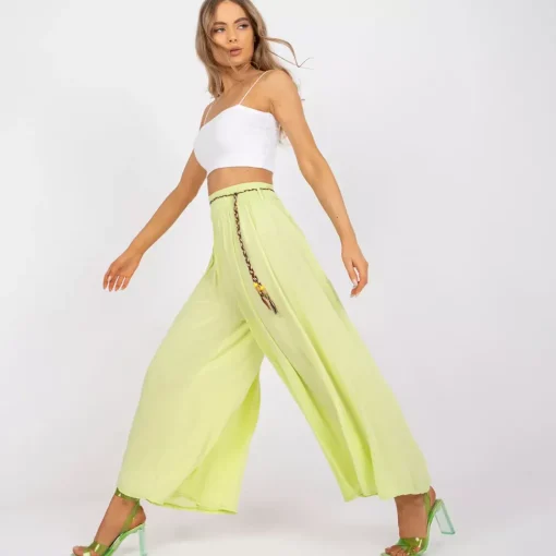JEANS Housut>Och Bella Surie housut kiiwi