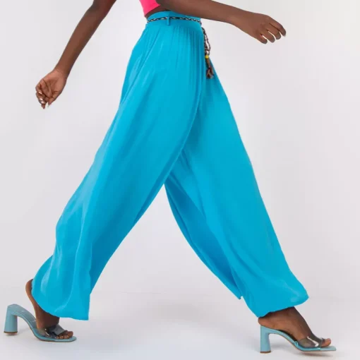 JEANS Housut>Och Bella Surie housut turkoosi