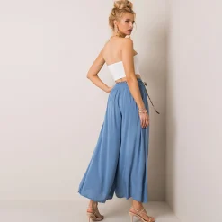 JEANS Housut></noscript>Och Bella Surie housut vaaleansininen
