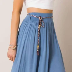 JEANS Housut></noscript>Och Bella Surie housut vaaleansininen