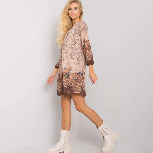 JEANS Minimekot>Och Bella Tristan mekko kuvioitu-beige