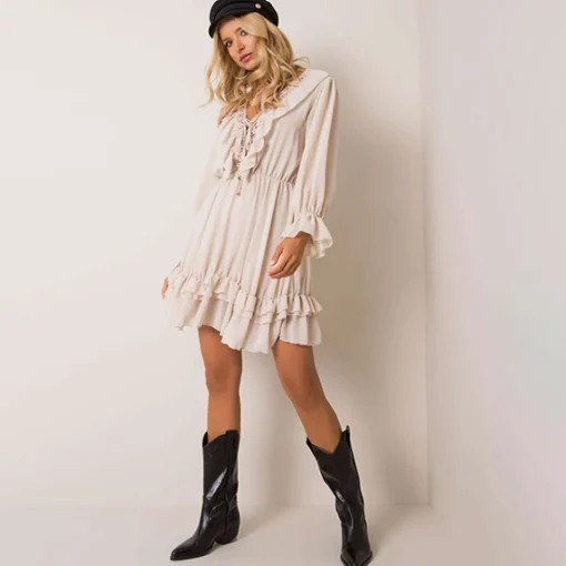 JEANS Minimekot>Och Bella Winona mekko beige