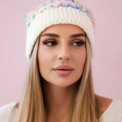 JEANS Talvipäähineet>Oliwier Babe pipo valkoinen