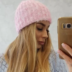 JEANS Talvipäähineet></noscript>Oliwier Cina pipo pinkki