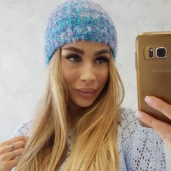 JEANS Talvipäähineet></noscript>Oliwier Cina pipo turkoosi