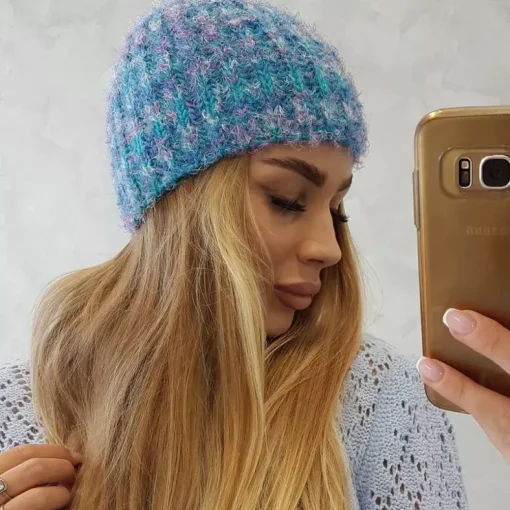 JEANS Talvipäähineet>Oliwier Cina pipo turkoosi