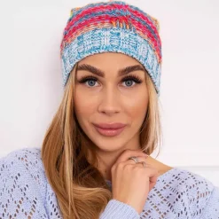 JEANS Talvipäähineet>Oliwier Klaudia fleecevuorattu pipo baby blue
