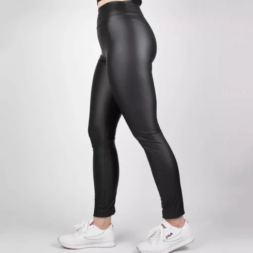 JEANS Leggingsit>Oraije Paris Thermo leatherlook leggingsit musta