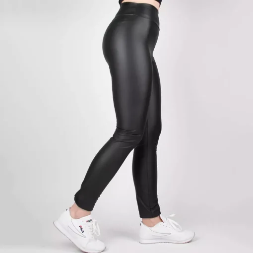 JEANS Leggingsit>Oraije Paris Thermo leatherlook leggingsit musta