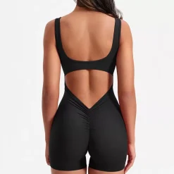 JEANS Shortsit Ja Caprit>Otos Active Scrunch shortsijumsuit musta