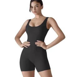 JEANS Shortsit Ja Caprit>Otos Active Scrunch shortsijumsuit musta