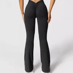 JEANS Housut>Otos Active Yoga Flare housut musta