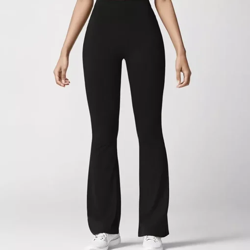 JEANS Housut>Otos Active Yoga Flare housut musta