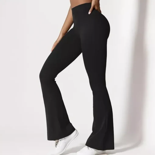 JEANS Housut>Otos Active Yoga Flare housut musta