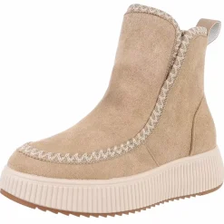 JEANS Kengät>Paksupohjaiset nilkkurit beige