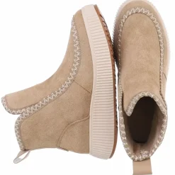 JEANS Kengät>Paksupohjaiset nilkkurit beige