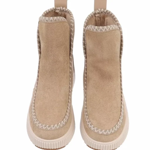 JEANS Kengät>Paksupohjaiset nilkkurit beige