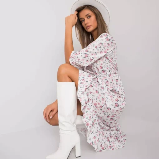 JEANS Minimekot>Pammy Celestia kuvioitu mekko valkoinen