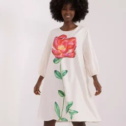 JEANS Minimekot></noscript>Pammy Emmy a-linjainen mekko vaalea beige