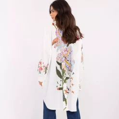 JEANS Pitkähihaiset Paidat | Plus!></noscript>Pammy Naomi oversize paita valkoinen