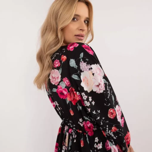 JEANS Minimekot>Pammy Onessa mekko kukkakuvio/musta