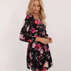 JEANS Minimekot></noscript>Pammy Onessa mekko kukkakuvio/musta
