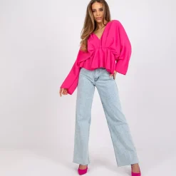 JEANS Pitkähihaiset Paidat>Pammy Raquela paita pinkki