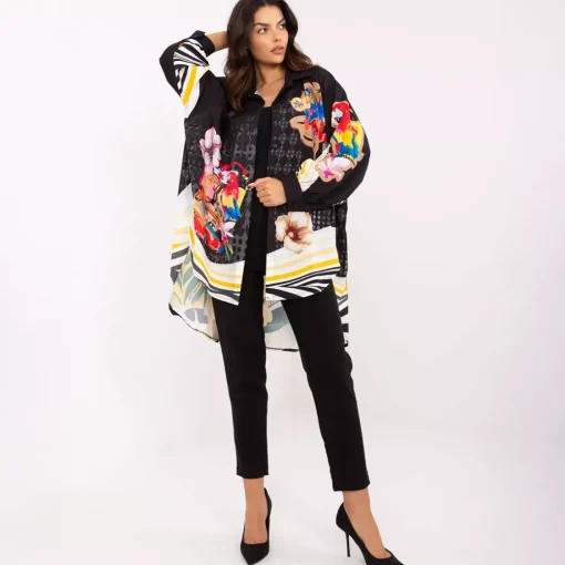 JEANS Plus!>Pammy Rozita oversize paita musta