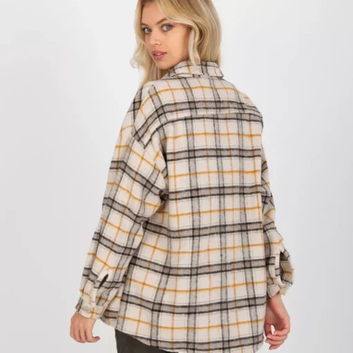JEANS Pitkähihaiset Paidat>Patiskha Orlando flanellipaita beige