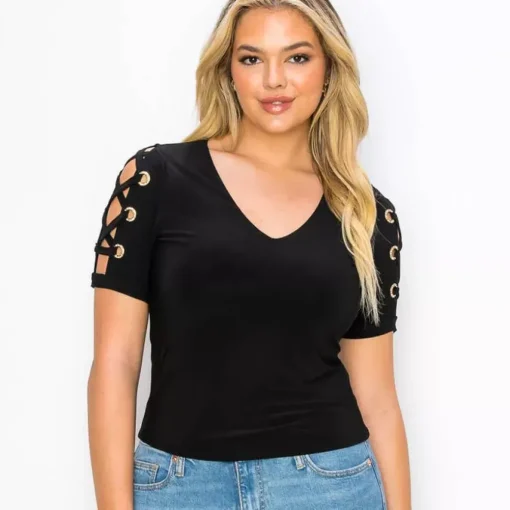 JEANS Lyhythihaiset Paidat Ja Topit>PerSeption Tinsley paita musta