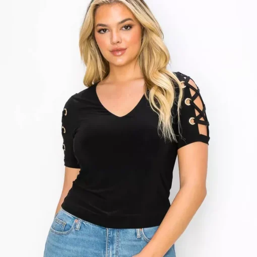 JEANS Lyhythihaiset Paidat Ja Topit>PerSeption Tinsley paita musta