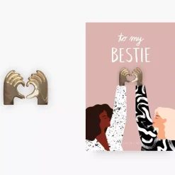 JEANS Elämäntapa Ja Lahjat>Pinssit Bestie