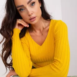 JEANS Pitkähihaiset Paidat>PM Adella superstretch neulospaita mustard