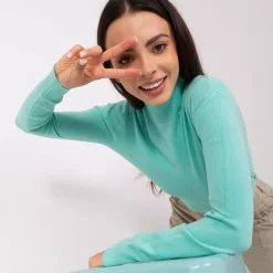JEANS Pitkähihaiset Paidat | Neuleet>PM Brenna superstretch neulospaita minttu
