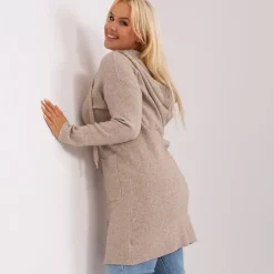 JEANS Neuleet></noscript>PM Cira neuletakki hupulla beige